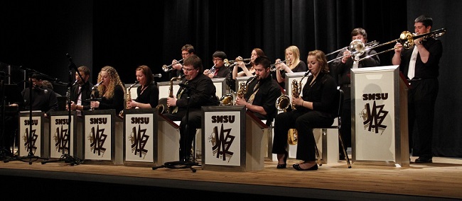 Jazz Ensemble in performance